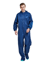 Anti-static one-piece clothing with hat and feet for men and women Electrostatic clothing clothes Dust-free clothing Dust-proof clothing Protective clothing overalls