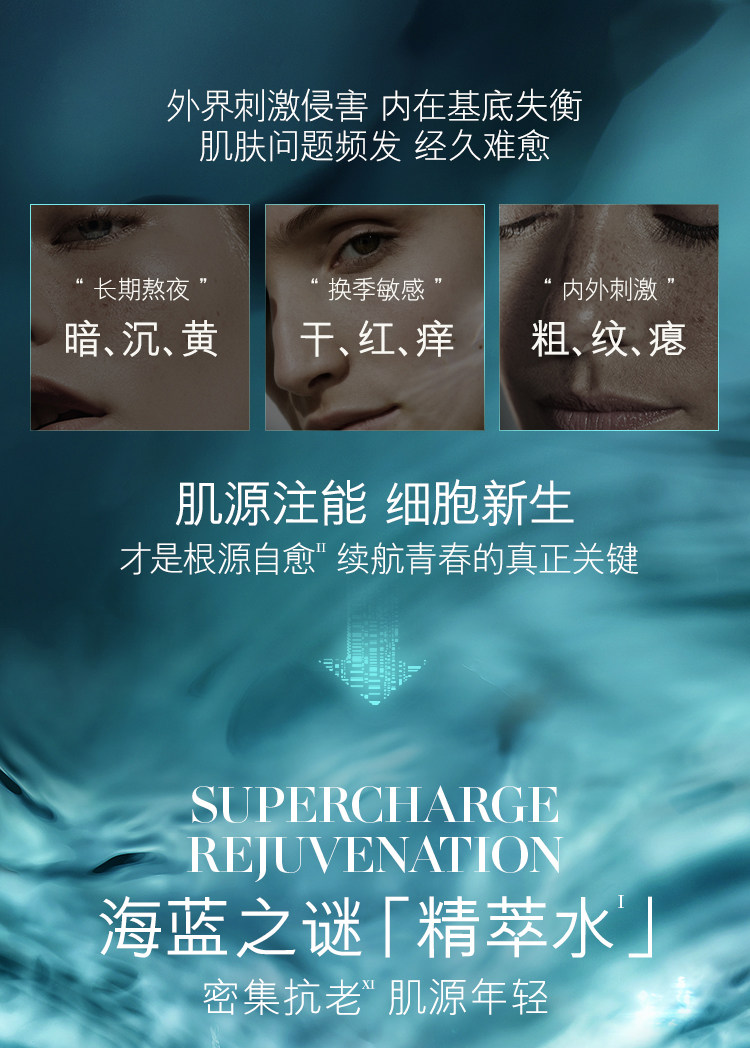 【香港直郵】 美國 海藍之謎 Lamer 修護抗皺舒緩護膚精華 精粹水 150ml 正品保障