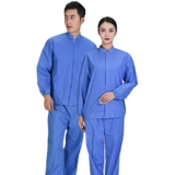 Продовольственная фабрика Рабочая одежда с длинным рукавом мужская фабричная мастерская пыльно-протешенная и защита от загрязнения настройка одежды