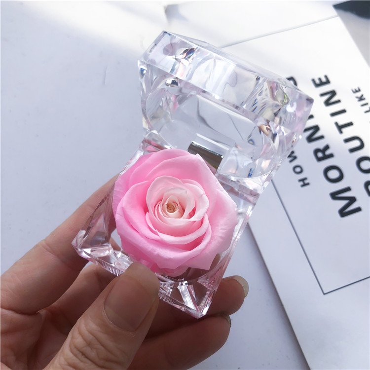 Hoa vĩnh cửu Hoa hồng tươi Hoa khô Mô phỏng Hoa Thumb Cover Hoàn thành Trang trí Bạn gái Năm mới Valentine Ngày sinh nhật Quà tặng - Trang trí nội thất đồ dcor bàn học