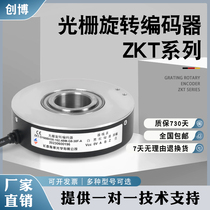 Changchun Yuheng optical encoder ZKT-D100BH30-102 4BM-G8-30F-A hollow shaft encoder