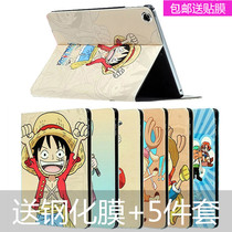 i pad AIR shell ipad234 5 6air2 cartoon protective sheath apple leather sleeve dormant mini2 sea thief king