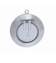 Positive 304 stainless steel H74 check valve for clip type slim check valve DN50 DN80DN150