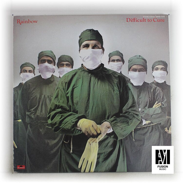 Виниловый альбом Rainbow–Difficult to Cure в стиле хард-рок, японская версия.- Изображение 1