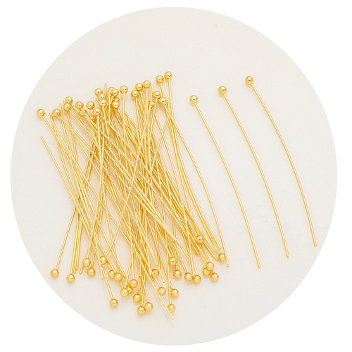 Золотые аксессуары, игла для бисера, серьги, аксессуар, 18 карат, 14 карат, DIY
