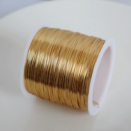 Медный золотой аксессуар ручной работы, лента, шелковые нитки для маникюра, «сделай сам»