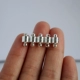 Серебряная магнитная пряжка 5мм 1 шт.