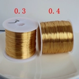 Медный золотой аксессуар ручной работы, лента, шелковые нитки для маникюра, «сделай сам»