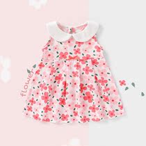 Girl dress One year old girl baby Summer Dress Princess skirt foreign baby cotton childrens clothing summer childrens skirt