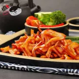 Купить 20 упаковок и получить 20 упаковок острых гриль на гриле морепродукты кальмара сразу же рыбу с закусками Hunan Special -Made Squid Food
