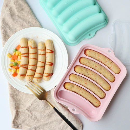 Sausal Flom Silicon Gum Baby Дополнительная пищевая шлифовальная шлифовальная ручная ручная ручная колбаса и кишечная шлифовальная рука