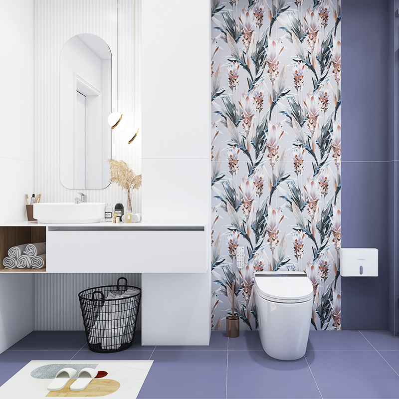 All-ceramic red Makaron tiles Nordic pure color modern minimal living room dressroom wall tile background wall