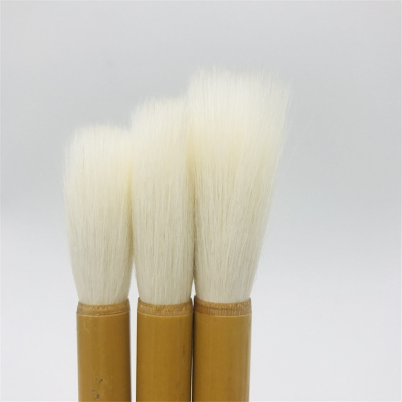 Wei Pen's workshop sheep brush with small block letters in block letters The calligraphy and calligraphy adults practice the brush sleeves Shanlian Lake pen