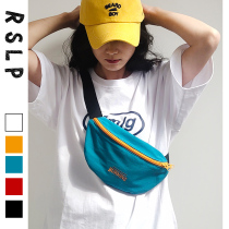 Ruosu Liangpin original homemade ins Sports wind Net red chest bag canvas running bag tide women cross-body Joker Korean version