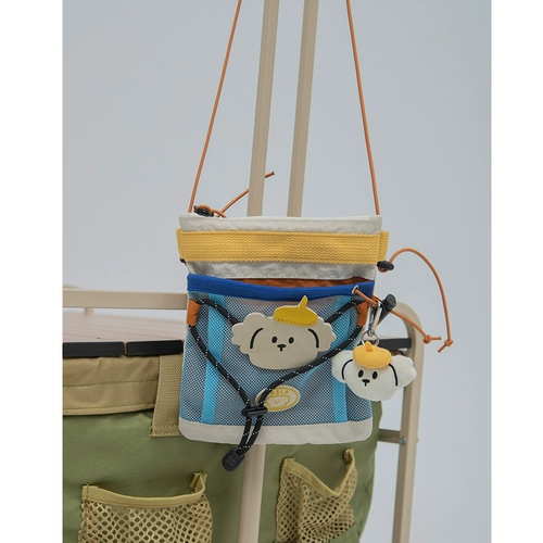 若素良品 Оригинальная милая сумка на одно плечо для кемпинга, кошелек, наушники, сумка для техники