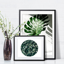 Solid Wood photo frame hanging wall stickers free of holes custom frame customized any size 4 open 2k8k poster mounting