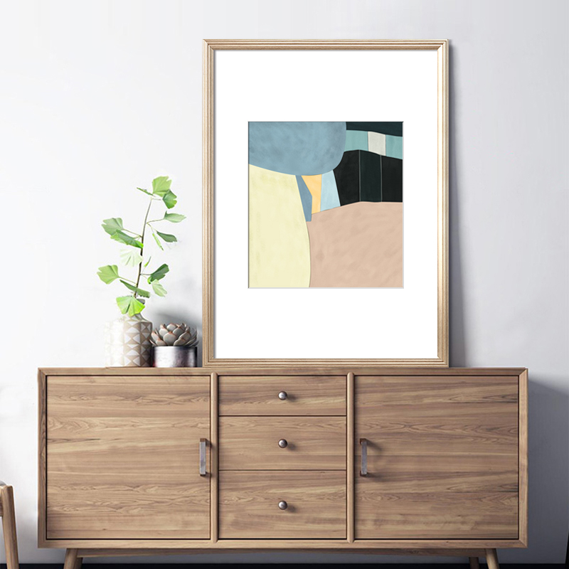 Frame customization Any size to map custom wash photos plus photo frame hanging wall large size horizontal and vertical version of the mounting 4K8K