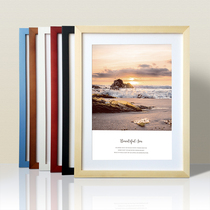 Large size solid wood photo frame hanging wall picture frame mounted 24 inch 28 inch 36 inch 40 inch 4K2K1K full advertising custom