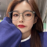 Очки с защитой от радиации и синего света для женщин-интернет-знаменитостей могут быть оснащены близорукими оправами. Мужские модные однотонные очки в корейском стиле делают их стройнее.