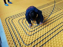 Floor heating insulation board module mushroom module floor heating pipe floor heat pipe ground heat pad environmental protection module resin module free of return