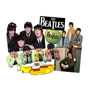 The Beatles водонепроницаемый наклейки ручной работы Битлз Эбби -роуд декоративный Вставьте Britpop рок периферия