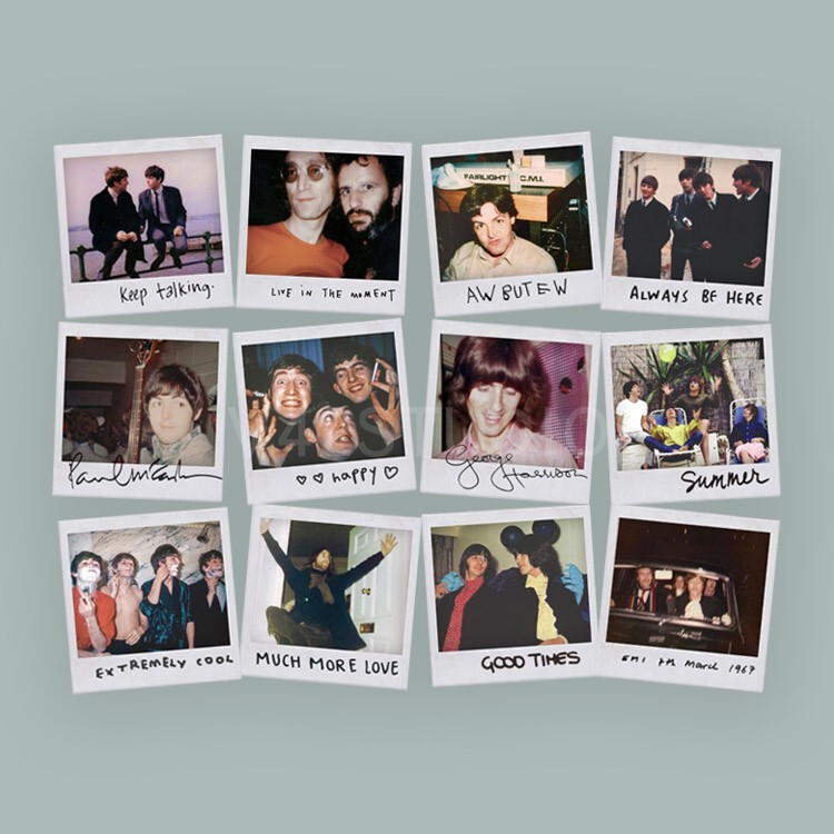 The Beatles Stickers LAOSHU Polaroid-Style Decorative Stickers Rock Cards The Beatles Stickers LAOSHU Polaroid-Style Decorative Stickers Rock Cards