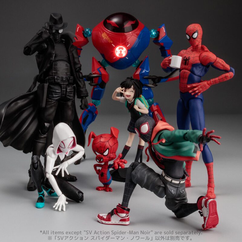 [in Stock] Qianzhi Lian Shadow Spider-Man Miles Peter Parker Gwen Penny Parker