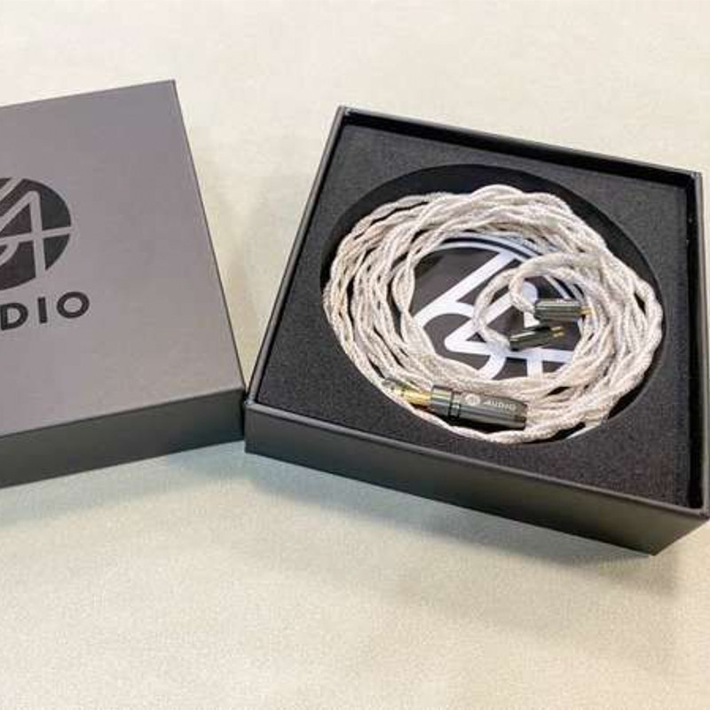 64 Audio 4.4mm Shielded Silver-Core Cable Premium Sterling Silver