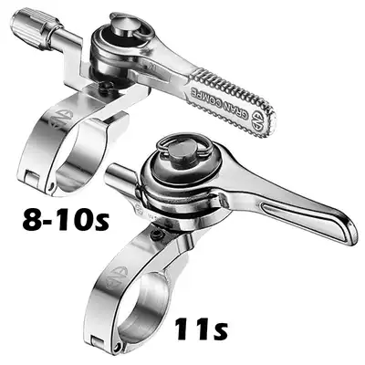 Taiya Kangpei ENE-THUMB SHIFTER steel tube car flat handle retro 8-11 speed ratchet handle