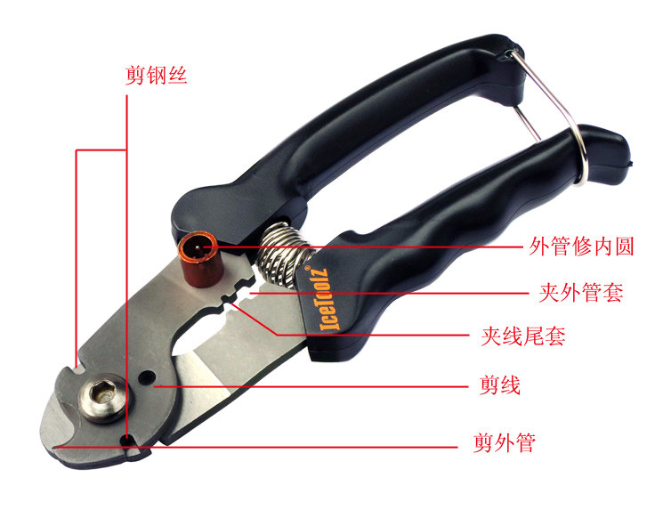 Pince pour réparation vélo ICETOOLZ - Ref 2310555 Image 3