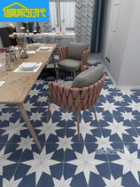 Personality Nordic stars small flower tiles 300x300 bathroom tiles kitchen wall tiles balcony non-slip floor tiles