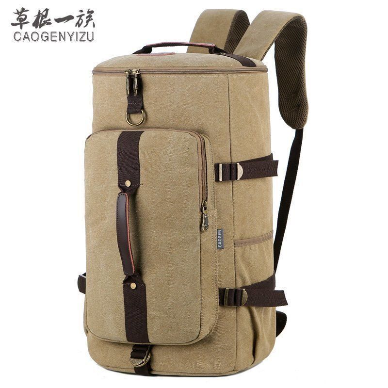 Large-capacity multi-purpose bag shoulder rucksack men and women outdoor travel hiking luggage bag student one-shoulder bag