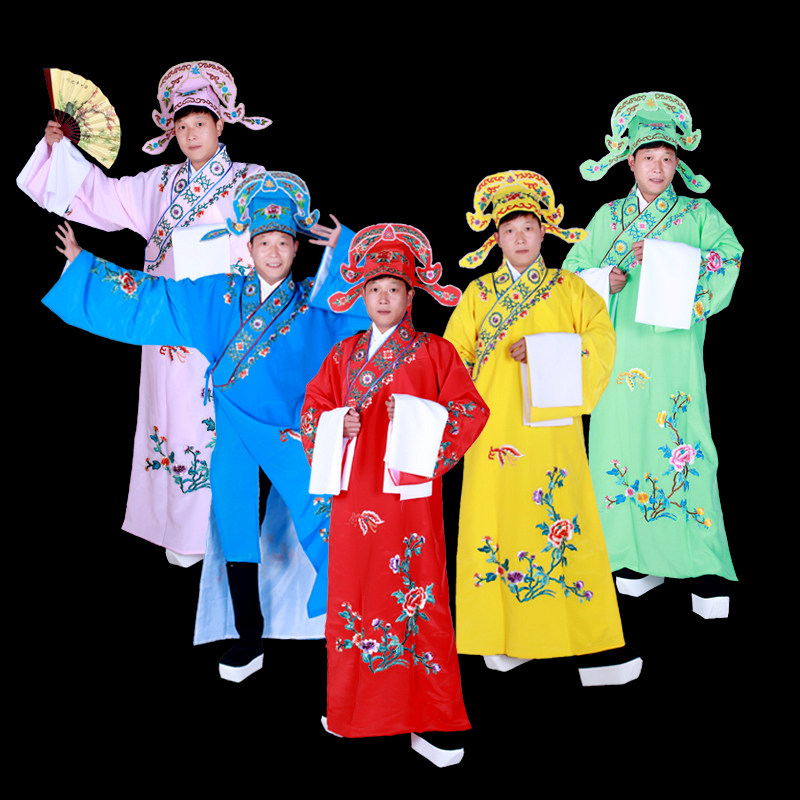 The Four Talents Ancient Costume Opera Peking Opera Little Sheng Kung Children's Closet Tang Burhu Clothes Beams to Perform Costume for the Annual Meeting of the Ancient Costume Party