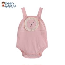 Bean dragon baby bellyband Hajia children summer cool jumpsuit men and women baby thin bag fart triangle climbing suit