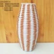 Mô phỏng giỏ hoa nhựa chậu hoa chậu hoa trắng dệt bình hoa tre trang trí hoa khô bằng sắt rèn hoa - Vase / Bồn hoa & Kệ bình hoa tay phật