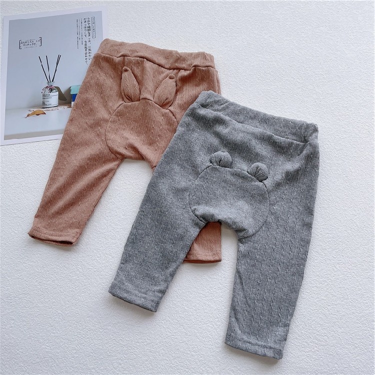 80-95-yard day single tete child spring summer pure cotton 80% pants male and female baby cute styled big PP pants