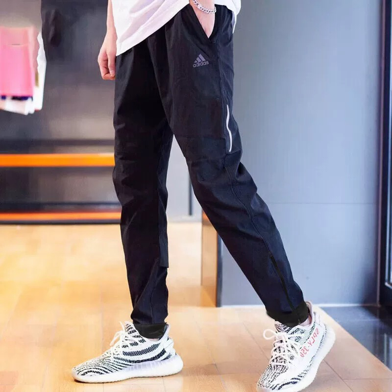 Tangtang Genuine Adidas Men's Spring and Summer New Thin Woven Pants Breathable Quick-Drying Sports Pants Cw5782