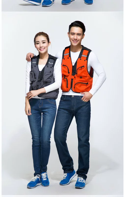 Mùa hè mỏng phần lưới vest leo núi bông giản dị nhiều túi chức năng chụp ảnh nam câu cá vest vest áo giả vest nam