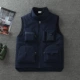 Mùa xuân 2017 thu đông nam nữ chụp ảnh áo khoác cotton đa năng áo phao cộng với nhung ấm áp vest vest vest áo chi lê