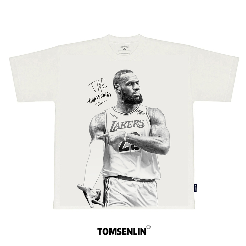 Tomsenlin25Ss Lebron James Celebration Gesture Original American Short-Sleeved T-Shirt Tomsenlin25Ss Lebron James Celebration Gesture Original American Short-Sleeved T-Shirt