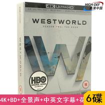 (Ordering) (4K UHD Blu-ray-Middle-word-UK) Worlds second season of Western Paradise HD movies 6 discs