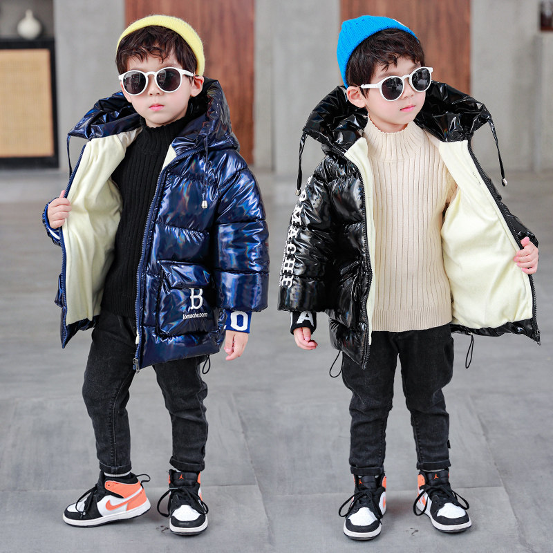 Winter children's clothing, autumn clothing, boys' cotton coat, children's cotton coat, thickening, middle and small children's winter clothing, 2022 new Western style