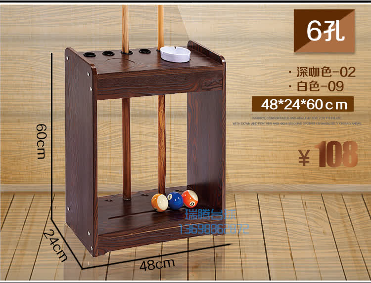 Bi-a cue kệ sàn loại cực khung treo tường bida cung cấp cần câu hiển thị đứng bida giá bàn bi a 9020