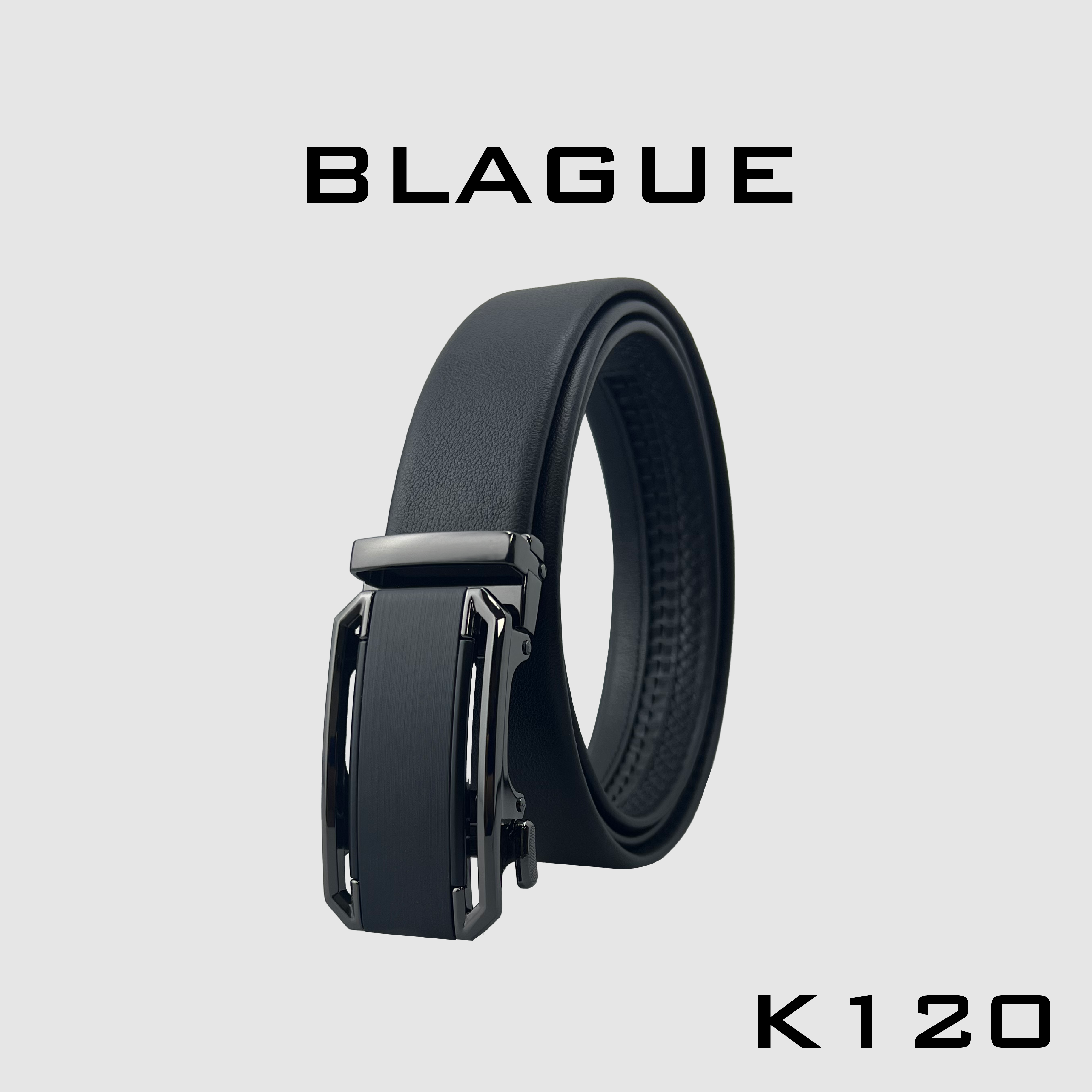Double-sided leather belt, automatic matte tape, cowhide, genuine leather