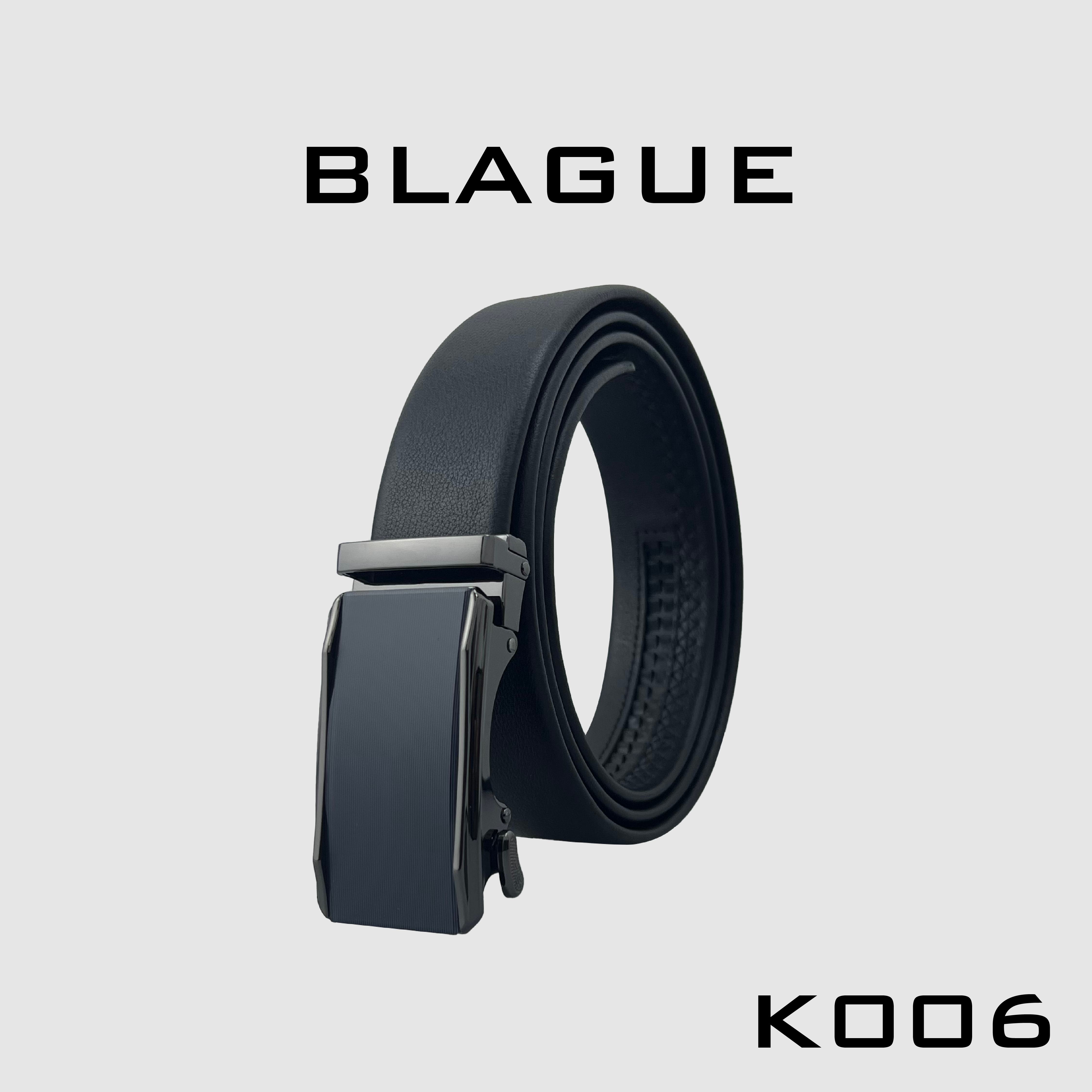 Double-sided leather belt, automatic matte tape, cowhide, genuine leather