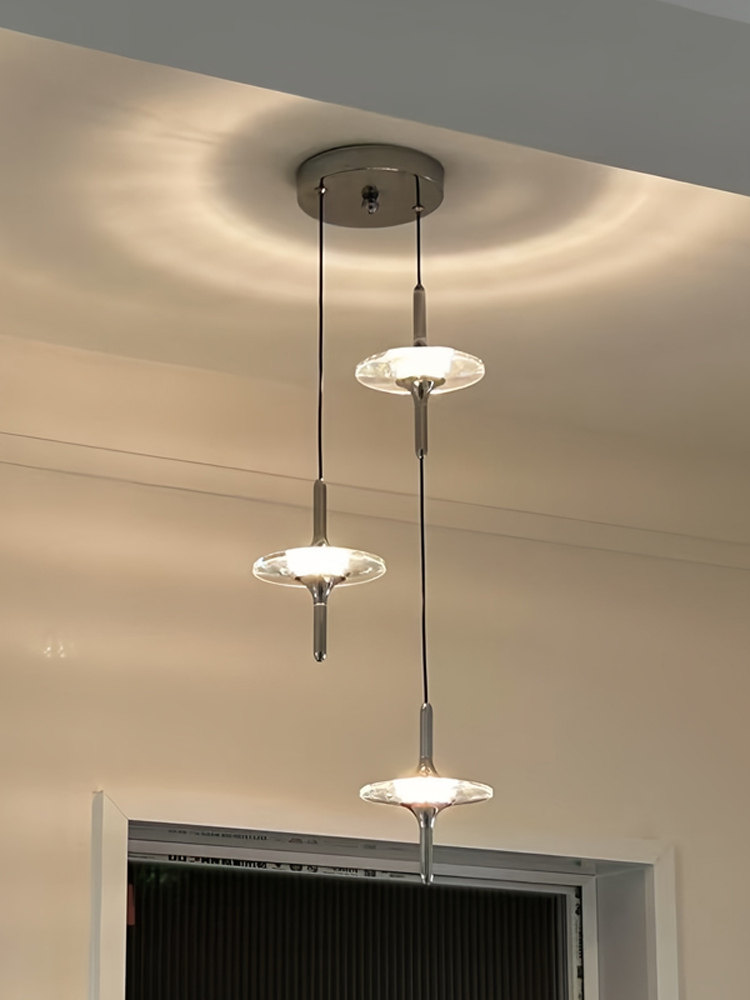 Bedroom Bedside Star Pendant Light, Entrance Hallway Ufo Pendant Light, Background Wall Atmosphere Light, Decorative Entryway Pendant Light