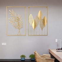 Nordic Style Iron Art Wall-mounted Living-room Wall Sofa Background Wall Decoration Pendant Restaurant Wall Decoration Hyun Guan Hang Accessories