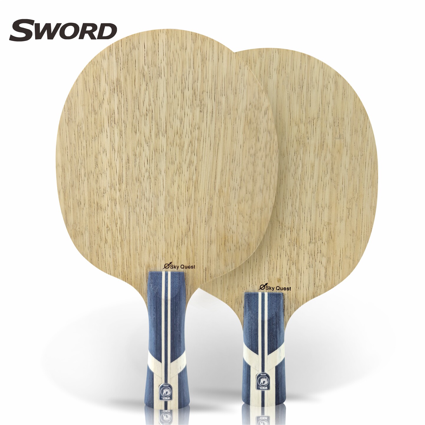 ソード社の新しい卓球用外付けブレード「ブレークスルー5+2ファイバーブレード」は、速攻とループドライブを両立させています。