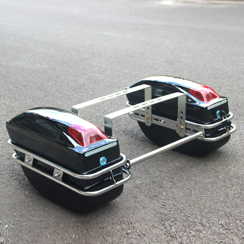 Large Scooter Side Box Electric Car Motorcycle Side Box Sports Car Hanging box Horizon Yongyuan 350 Lord Wind R3 Retro-Taobao