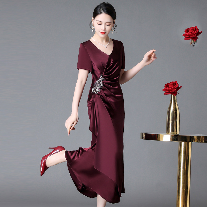 Long spring mom wedding dress, elite fashionable evening dress, trend of season Long spring mom wedding dress, elite fashionable evening dress, trend of season